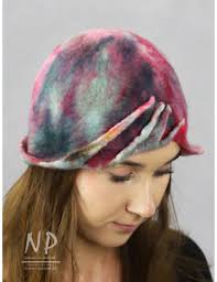 Hand felted hats online