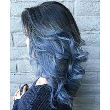 Gray silver ombre hair color ash ombre ombre is a fashionable dyeing method that can be used on hair of different colors and lengths. Crazy Hair Colour Hair Styles Blue Ombre Hair Ombre Hair