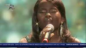 CHRISTA MANUEL FOI A GRANDE VENCEDORA DO UNITEL ESTRELAS AO PALCO