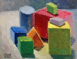 Replace the painter's tape and paint the bottom half in another color. Color Block Studies How To Paint Plein Air