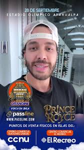 La estrella de la música latina ✨PRINCE ROYCE✨ confirma su asistencia al  Urban Fest., Entradas a la venta en línea: , www.passline.ec, O compra sin  recargo alguno en nuestras islas del CC El Recreo y ...