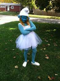 Smurfette Costume Schlumpfine Kostum Selber Machen Schlumpfine Kostum Kostume Selber Machen