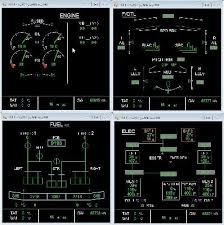 How ecam is different ? Ecam System Display A320 Simulator