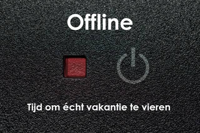 Offline – Tijd om écht vakantie te vieren - Tips voor Papa's