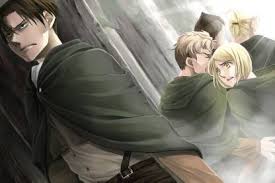 The attack on titan guidebook includes an imaginary. Athah Anime Attack On Titan Levi Ackerman Petra Ral Oluo Bozado Erd Gin Gunther Schultz 13 19 Inches Wall Poster Matte Finish Paper Print Animation Cartoons Posters In India Buy