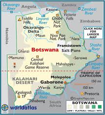 Botswana Maps Facts Botswana Travel Gaborone Africa Travel