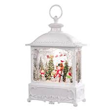 Led lighted color changing snowman christmas snow globe glitterdome use this charming lighted glitterdome to enhance your christmas table decor snowman's belly is filled with loads of sparkling silver glitter that swirls when turned on when turned on the led light inside changes from red to … Led Snow Lantern Happy Snowmen