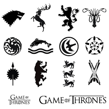 Game Of Thrones Sigils Logos Svg Png Eps Files Stark Baratheon Lannister Greyjoy Targaryen Printable Digital Files Game Of Thrones Sigils Game Of Thrones Drawings Game Of Thrones Tattoo