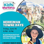 Kids Markets at Herriman Towne Days