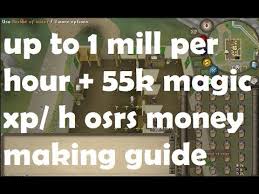 Players should alch the items while doing other activities which can be done on the normal spellbook, do not require full inventory and have some downtime to cast the spell. Osrs Money Making Guide 1 Mill Per Hour And 55k Magic Xp Youtube