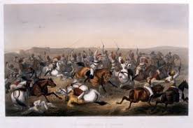 1857 depicting mutinous sepoys ...