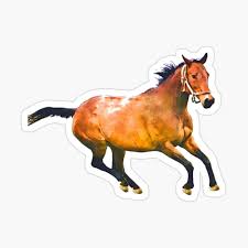 running horse sticker by athenaplays horses running horses horse lover