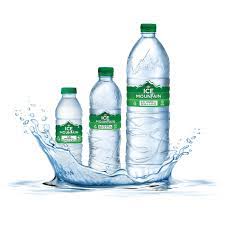250ml, 500ml, 600ml, 1.5 liter, 5 liter, 18.9 liter. F N Ice Mountain Fraser Neave