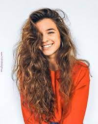 This one was a risk for sure. Curly Long Brown Hair Wavy Long Brown Hair Long Hair Brunette Hair Styles Long Hair Styles Curly Hair Styles Naturally