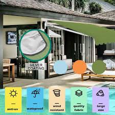 Our shade sails are proven to hold up strong through wind, sun and rain, all the while providing cool. Buy Waterproof Sun Shade Polyester Square Rectangle Shade Sail Garden Terrace Canopy Swimming Camping Hiking Yard Sail Awning Online In Vietnam 4001118825994