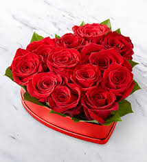 Our team is dedicated to make sure your vibrant blooms arrive ready to wow. James White Sons Flowers Gifts The Ftd Lovely Red Rose Heart Box Scarborough On M1k4g7 Ftd Florist Flower And Gift Delivery