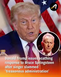Trump's response to Bruce Springsteen's criticism of his administration