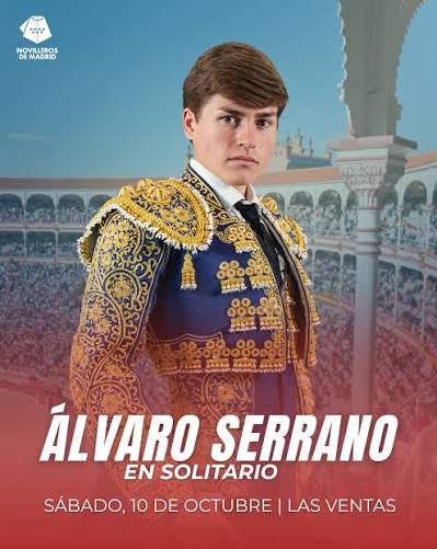 ⌛️𝗔́𝗟𝗩𝗔𝗥𝗢 𝗦𝗘𝗥𝗥𝗔𝗡𝗢, en solitario. 🎟️ www.las-ventas.com