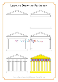 Learn To Draw Parthenon
