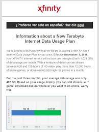 The easiest way to tell which features will count against your internet data usage is to look for the internet badge, which will appear in the program info. Comcast To Start Capping Internet Use On Nov 1 After Customer Data Usage Nearly Doubles In One Year