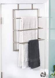 Honey Can Do Nickel Over The Door 3 Tier Towel Rack Nordstrom Rack Towel Rack Towel Storage Over Door Towel Rack