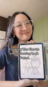 Might be my favourite page yet!🐟✨, Page 4 of 8 for the Season 1 colouring  book done!! ✅, ICYMI, I’m creating a colouring page for each episode of The  Chosen, starting from season 1! When I’m done, it ...