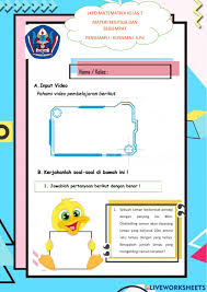 Rpp matematika peminatan sma kurikulum 2013 revisi 2017 semester 1 & 2 kelas 10, 11 , 12 terintegrasi dengan literasi, ppk, hot. Lkpd Matematika Activity For 7