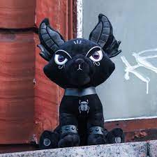 Killstar Kreeptures Anubis Plush Toy Fox Plush Toy Animal Plush Toys Unicorn Plushies