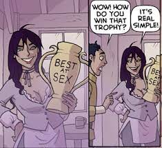 Web Crush Wednesdays: Oglaf | Lady Geek Girl and Friends