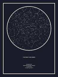 Individual Star Map Nightsky Mapa Das Estrelas Mapa Estelar Ideias Para Pintura