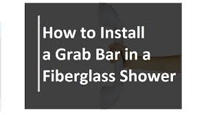 This approach works only if you can access the. How To Install A Grab Bar In A Fiberglass Shower Okaylifes