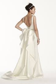 May 16, 2020 admin leave a comment. Oleg Cassini Satin Tank Mermaid Wedding Dress Davids Bridal Wedding Dresses Dresses Bridal Party Gowns