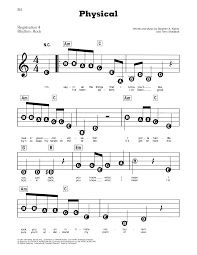 dua lipa physical sheet music download pdf score 440492 dua lipa physical sheet music notes chords download printable piano vocal guitar right hand melody sku 440492
