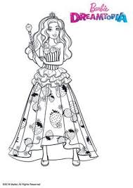 Barbie Princesse Bonbons En 2020 Coloriage Barbie Coloriage Coloration Barbie