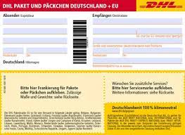 Dhl versandmarken drucken jetzt päckchen und pakete online frankieren: Paket Beschriften Fur Dhl Hermes Co So Geht S Richtig