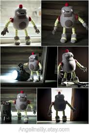 This Item Is Unavailable Handmade Plush Space Toys Robot Toy