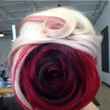 Shows how to achieve a two toned color with a mix of dark/natural brown color which. 50 Creative Two Tone Hairstyles My New Hairstyles