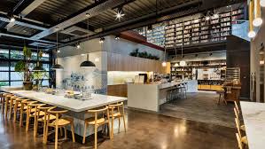Blacksheep Bases Experiential Cooking Library In Seoul On European Factory Interiors Factory Interior Interior Hospitality Design