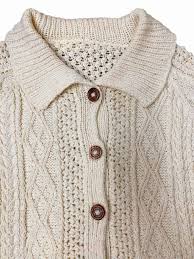 Buy more sale more, pickup available! Vintage Cable Knit Cardigan Cream Hand Knitted St Cyr Vintage