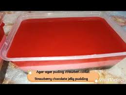 Lihat juga resep chocolate avocado mousse with agar agar enak lainnya. Agar Agar Puding Strawberi Coklat Strawberry Chocolate Jelly Pudding Youtube
