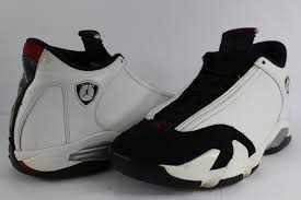 Red Black And White Jordan 14s Nike Air Jordan Retro Xiv 14 Black Toe White Varsity Red Size 11 Lot Nike Air Jordan Retro Air Jordans Black Toe
