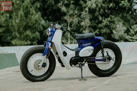 Cah gagah video modifikasi motor honda grand chroom keren via youtube.com. Modifikasi Honda Astrea Grand Jadi Street Cub Sangar Berkat Kaki Kaki Gambot Motorplus