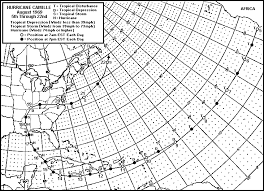 Hurricane Camille And Other Hurricanes Part 1 Maps Charts