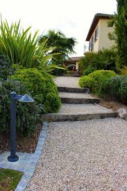 Allees Constans Paysage Allee En Dalle Stabilisatrice De Gravier Nidagravel Bordure Paves Grani Jardin Moderne Amenagement Jardin Amenagement Paysager Cour