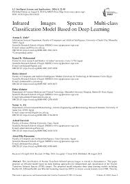 PDF) Infrared Images Spectra Multi-class Classification Model Based