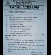 Apr 27, 2021 · january 26, 2021 aku yang tidak kau ini itu dan di anda akan apa dia saya kita untuk mereka ada tahu dengan bisa dari tak kamu kami adalah ke ya orang tapi harus pergi baik dalam sini seperti hanya ingin sekarang semua saja sudah jika oh apakah jadi satu jangan notes 1) this list was created using public/free Lowongan Kerja Pt Sung Chang Indonesia Juli 2020