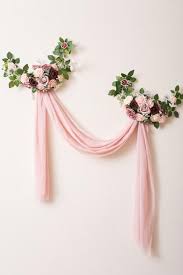 Well, silk flowers can be draped with a rope on the top of the wedding arch. Make Ling S Moment Your Source For Vintage Wedding Decorations 1 Brand In French Styled Artificial Wedding Arch Flower Arrangements Sweetheart Table Flowers
