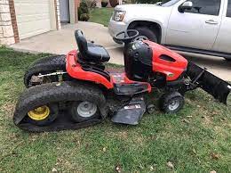Some Sweet Mods Ready For Snow Season Yard Tractors Riding Lawnmower Lawn Mower