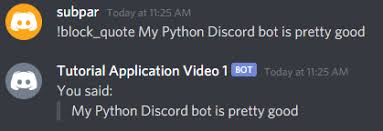 Add bot website discord server. Python Discord Bots Formatting Text By Drew Seewald Python In Plain English