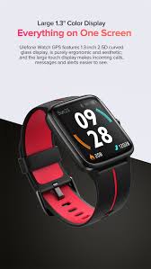 Ulefone Watch GPS Smartwatch 5ATM WR 40 ...